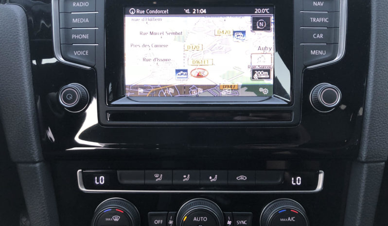 VW GOLF 2.0TDI150 CARAT GPS/ACC/16″/PARK ASSIST complet