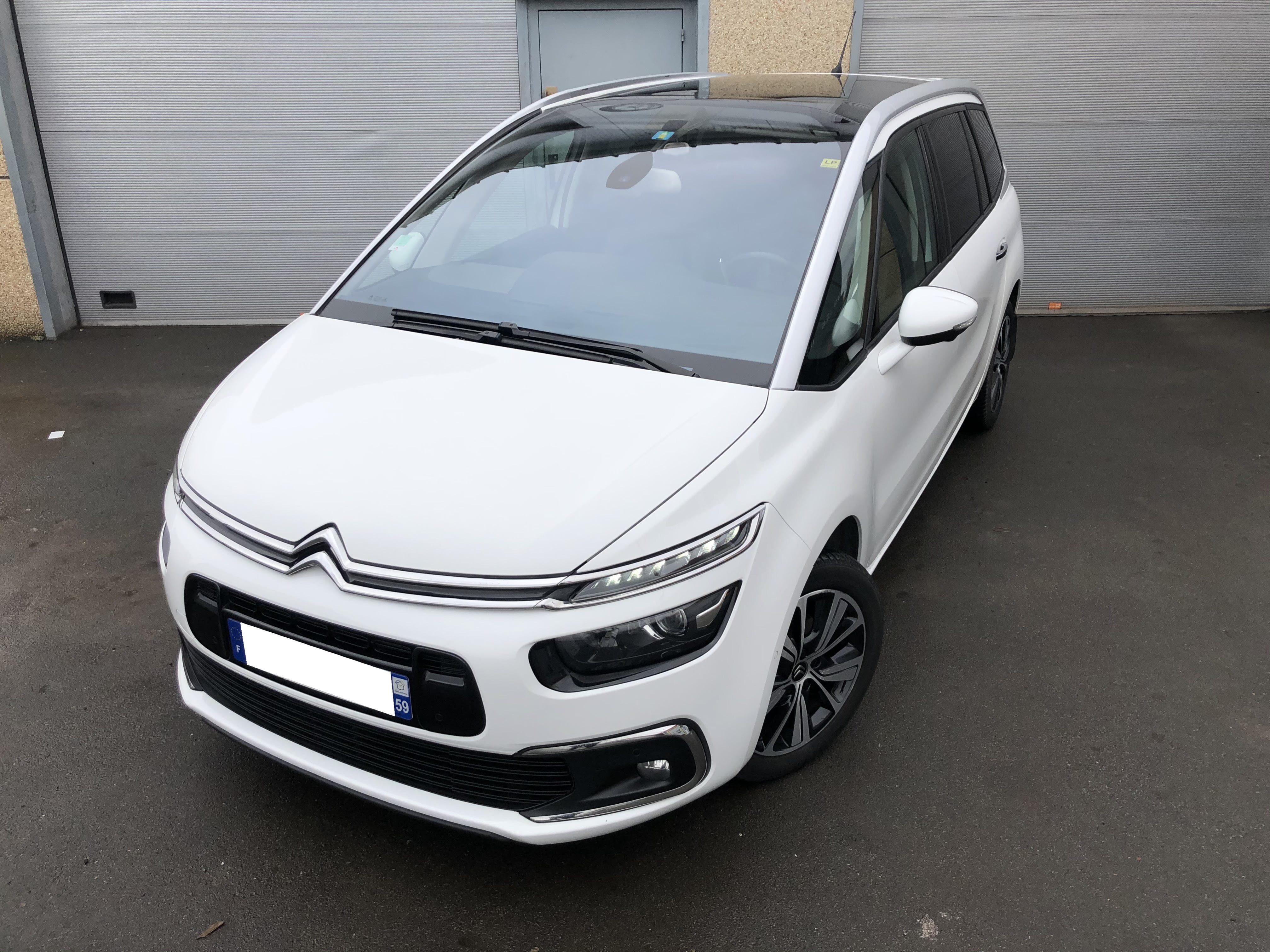 Citroën Grand C4 Picasso 1.6 HDI 120 Shine EAT6 7PL FULL  TOIT/XENON/CUIR/GPS/CAMERA/17″ - JNS MOTORS