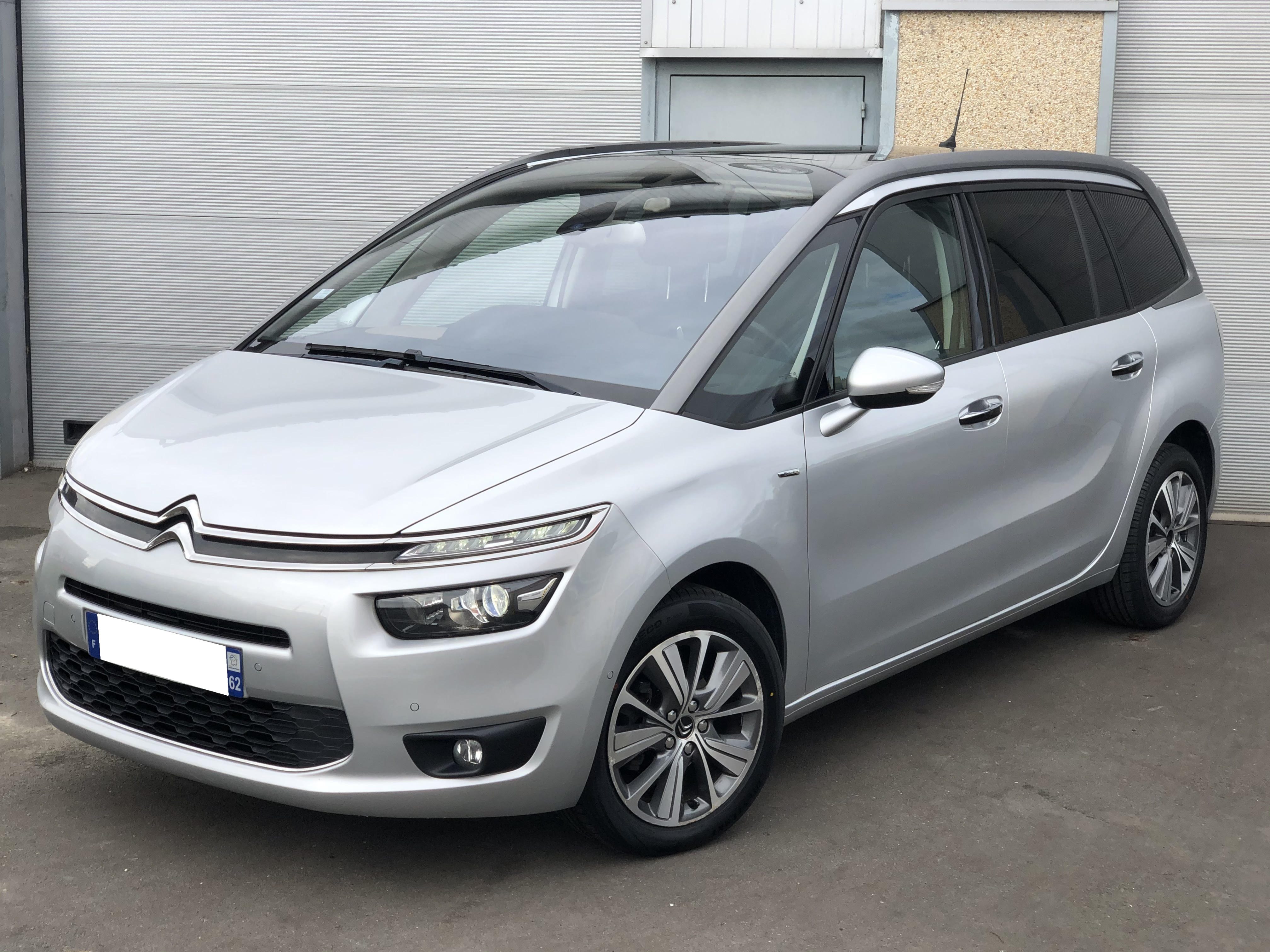 Citroën Grand C4 Picasso 1.6 HDI 120 Exclusive EAT6 7PL FULL  TOIT/DVD/XENON/CUIR/GPS/CAMERA/17 - JNS MOTORS